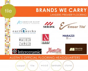 Tile Flooring Brands You'll Find at Landers Premier Flooring, Austin, TX